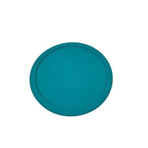 Pyrex Replacement Lid 2.5 Qt Teal Blue Round Plastic Storage Cover 2.4L Bowl